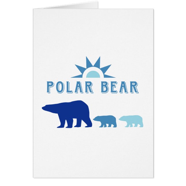 Oso polar con sol (Frente)