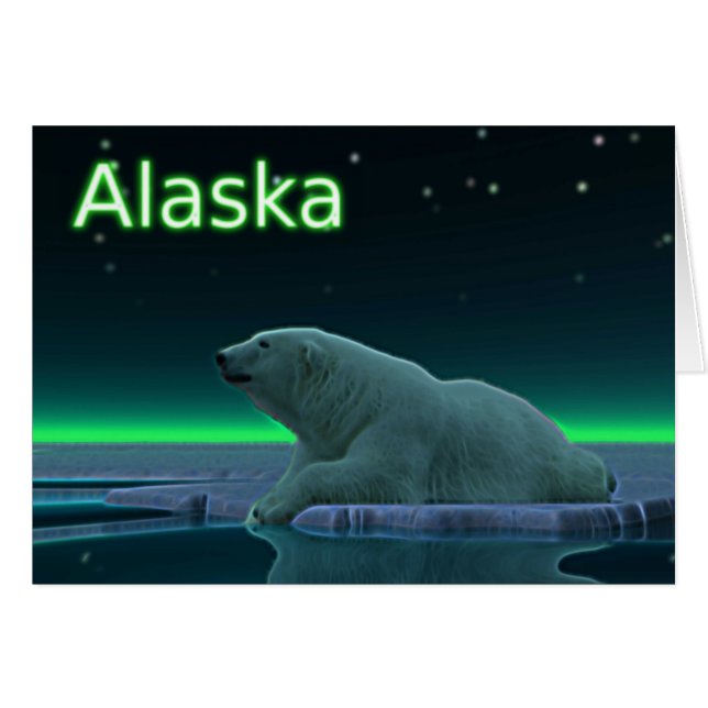 Oso polar del borde del hielo (Anverso (Horizontal))