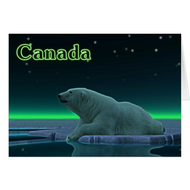 Oso polar del borde del hielo (Anverso (Horizontal))
