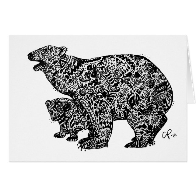 Oso polar expresado (Anverso (Horizontal))