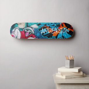 Oso Polar Fun Personalizado De Skateboard