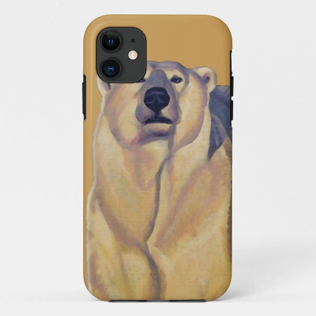 Oso Polar IPhone 5 Fundas Regalos de osos de arte  (Reverso)