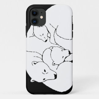 Oso Polar IPhone 5 Fundas Regalos de osos de arte 