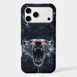 Oso Polar Mercurio Rojo Rubí Ojos Glaciar