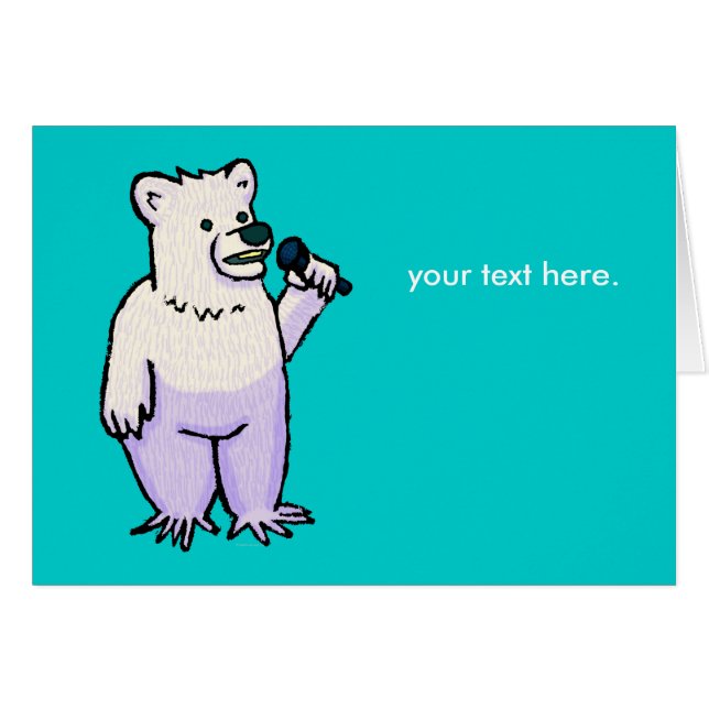 Oso polar Mike (Anverso (Horizontal))