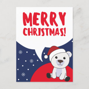 Oso Polar Navidad Nieve Invierno Animales Polar Ho