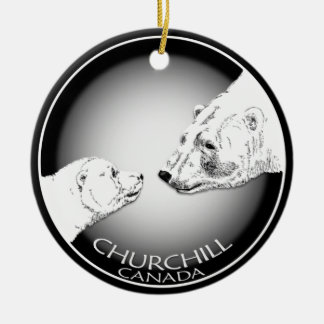 Oso polar personalizado ornamento Souveni de