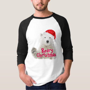 Oso Polar Santa Camiseta de Navidades bearios