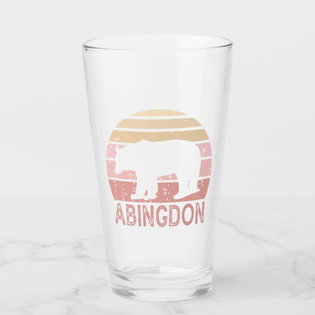 Oso Retro de Abingdon Virginia (Anverso)