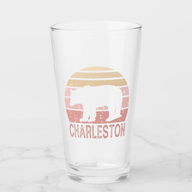 Oso Retro de Charleston West Virginia (Anverso)