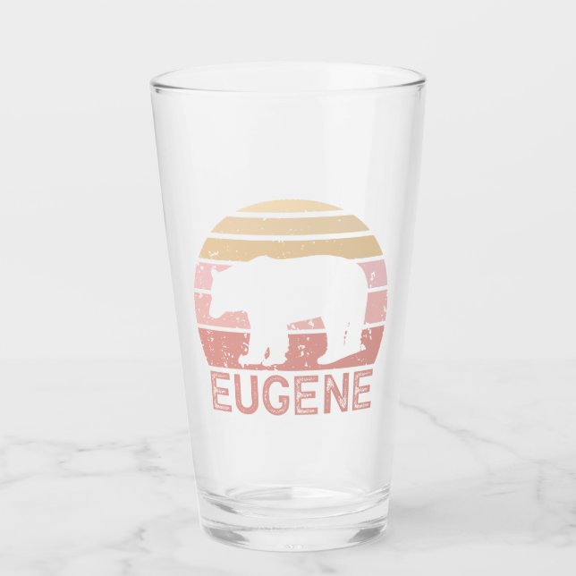 Oso Retro de Eugene Oregon (Anverso)