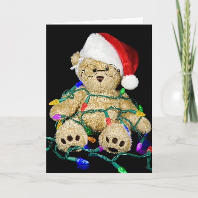 Oso Teddy de Navidad (Anverso)
