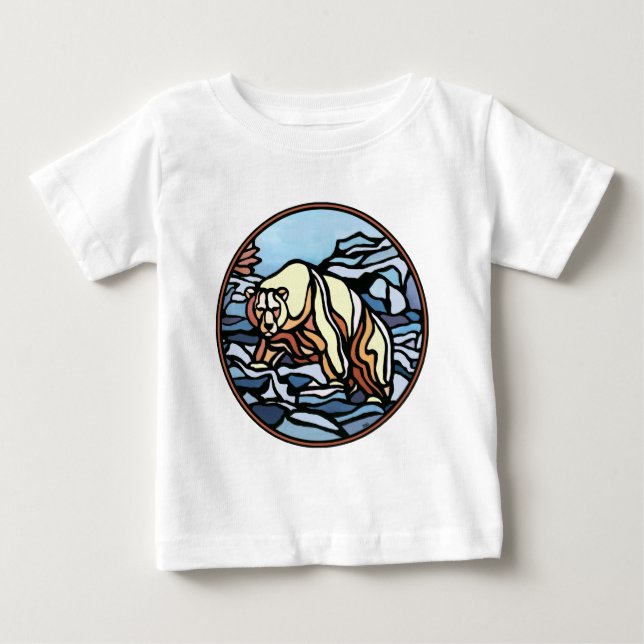 Oso Tribal Camiseta Camiseta Oso Polar Camisetas p (Anverso)