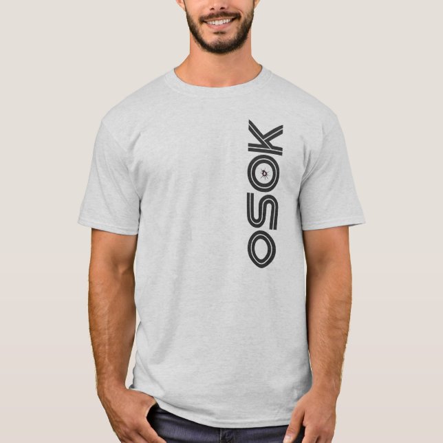 OSOK - Gráfico de la oscuridad de la camiseta del (Anverso)