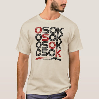 OSOK se doblan camiseta del rifle de francotirador