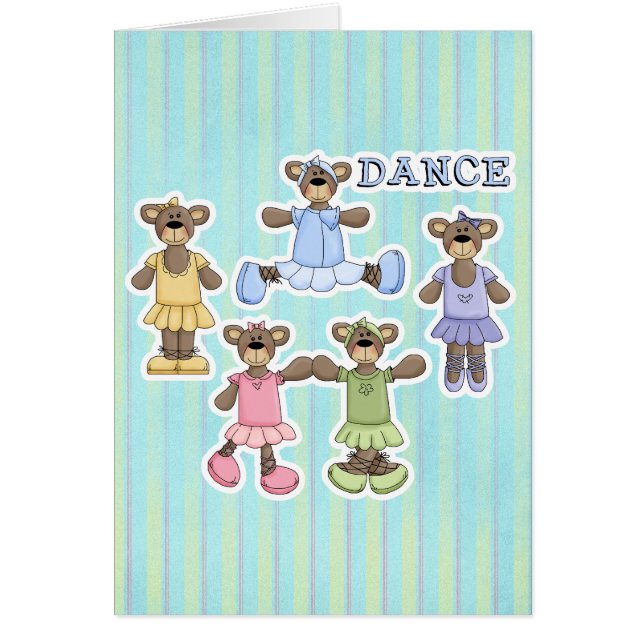 Osos bailarines lindos (Frente)