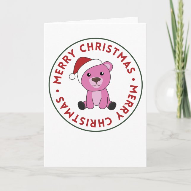 Osos Coloridos Osos Animales de Navidad Osos de In (Anverso)