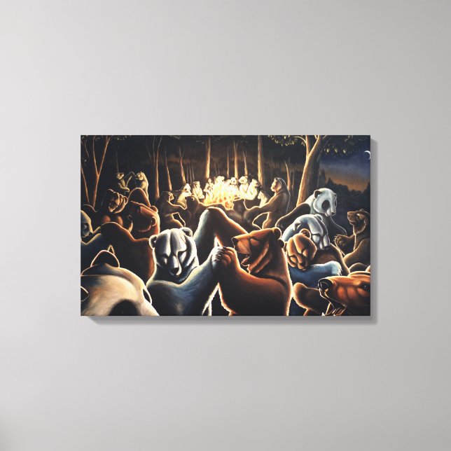 Osos de baile Impresiones de arte Oso Posters de a (Anverso)