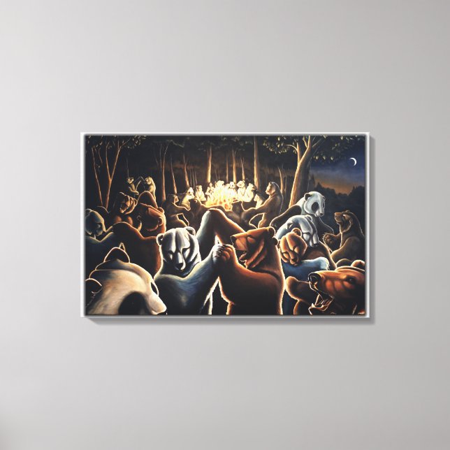 Osos de baile Impresiones de arte Oso Posters de a (Anverso)