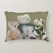 Osos de peluche personalizados almohada v1