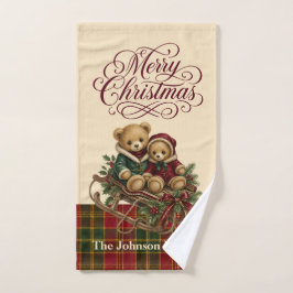 Osos de peluche personalizados en trineo de Navida