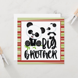 Osos pandas lindos grandes y pequeños con cita del