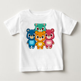 Osos Personalizados coloridos - Diseño de camiseta