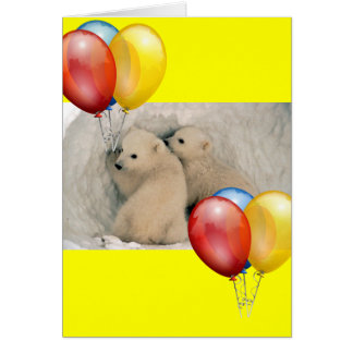 OSOS POLARES DE DOS BEBÉS