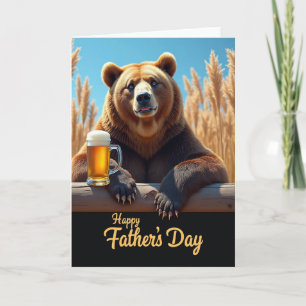 Osos Tarjeta Dulce Día del Padre