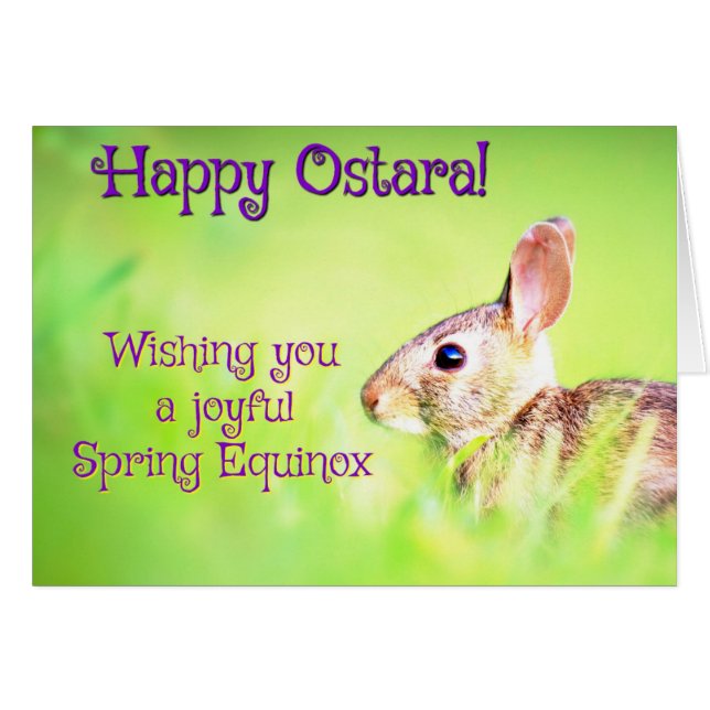 Ostara feliz (Anverso (Horizontal))