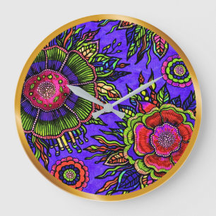 OSTARA: Radiante Luminoso - Reloj de Pared Maximal