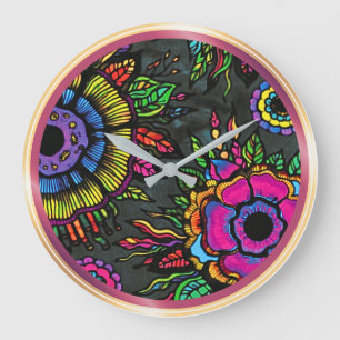 OSTARA: Surge Primal- Reloj de pared maximalista d