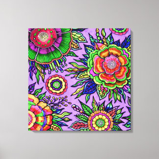 OSTARA: Violeta Místico - Lienzo de Galería Maxima