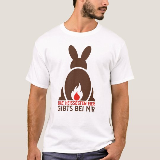 Osterhase_heisseEier Camiseta