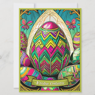 Ostermotiv farbiger Personalizado mit Ostereier 50