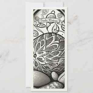 Ostermotiv monocromo Personalizado mit Ostereier 9