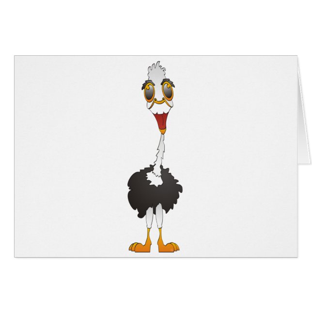 Ostrich (Anverso (Horizontal))