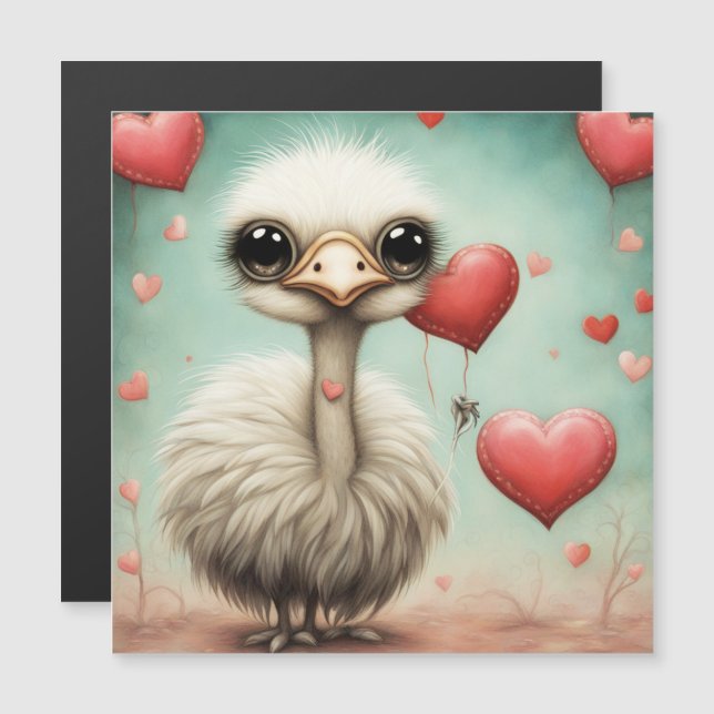 Ostrich Amor 3 (Anverso/Reverso)