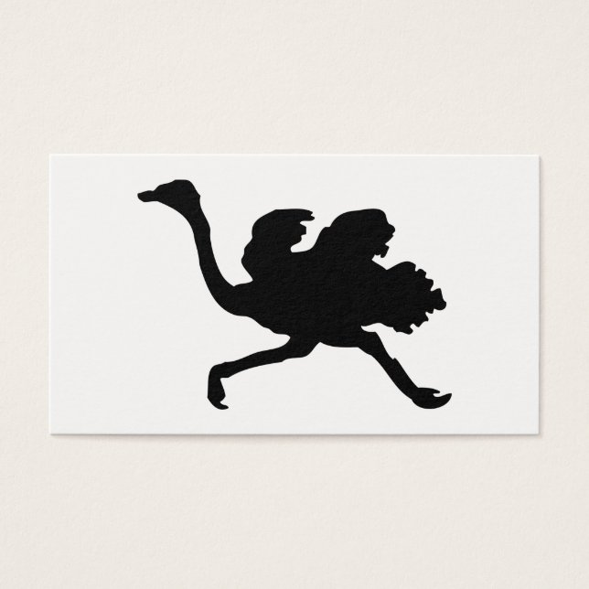 Ostrich Silhouette (Frente)