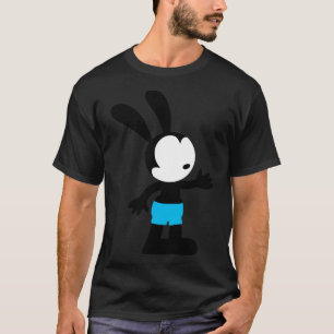 Oswald la camiseta clásica del conejo afortunado