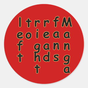 Otaku Manga Chiste de ovejas Pegatinas