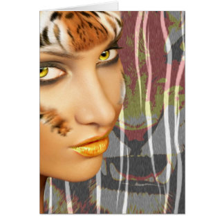 Otherkin Tiger Female Therian art, impresionante m