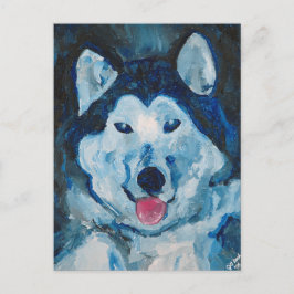 Otis en la postal azul