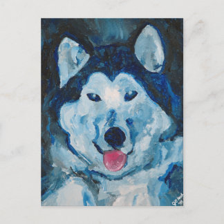 Otis en la postal azul