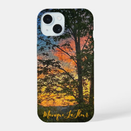 "Otoño al atardecer"