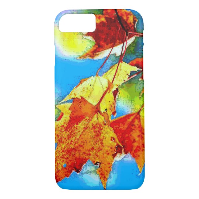 Otoño Caída deja Funda para iPhone 7 (Reverso)