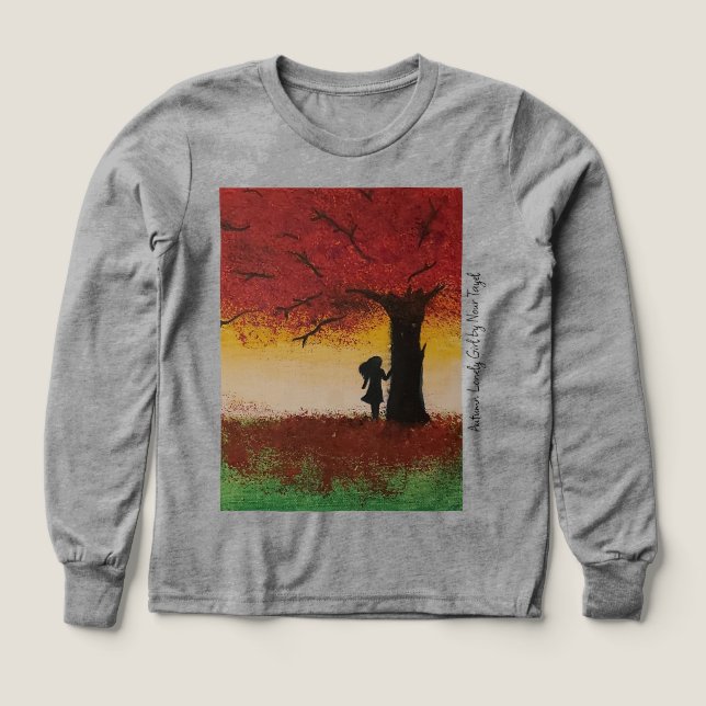 Otoño Chica solitario - Artista - Nour Tayel (Diseño frontal)