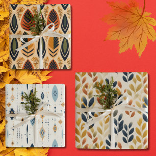 Otoño de las hojas del boho y bohemias