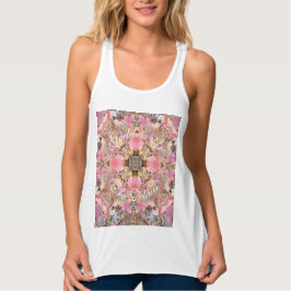 Otoño deja a la diosa Mandala Art Tank Top Tshirt