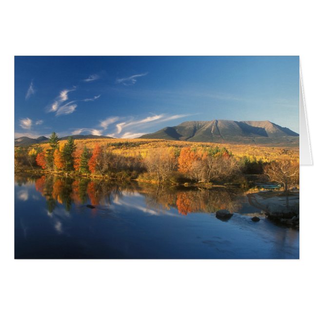 Otoño del Monte Katahdin (Anverso (Horizontal))